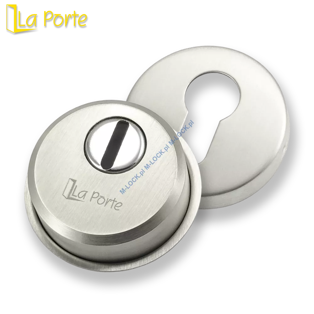 La Porte G5, rozeta antywłamaniowa (nikiel satyna)