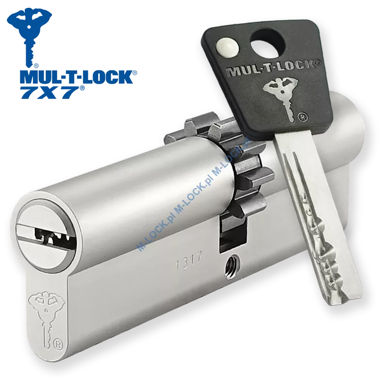 MUL-T-LOCK 7X7 45/55ZN (100 mm), wkładka patentowa
