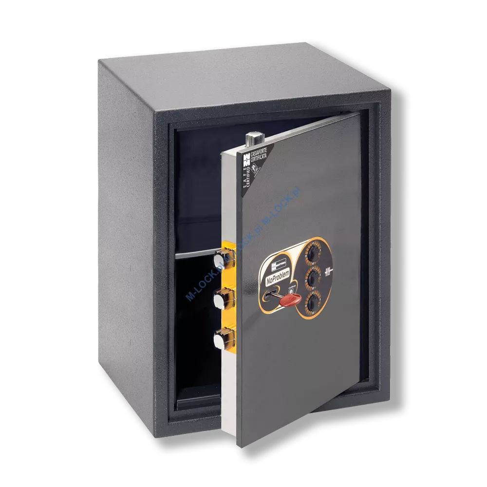 MOTTURA 11.KC444 NO PROBLEM sejf wolnostojący z zamkiem kluczowym i mechanizmem szyfrowym (44 l)