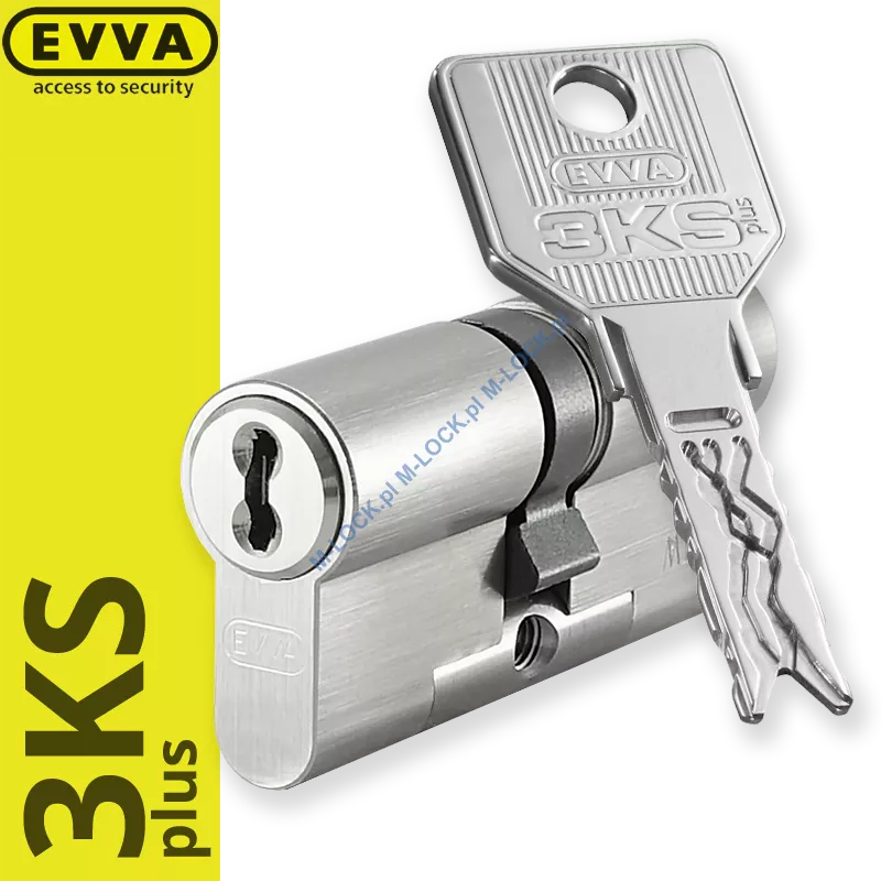 EVVA 3KSplus 31/31NN (62 mm), wkładka patentowa