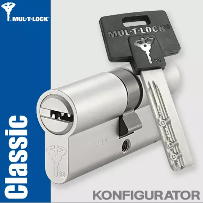 MUL-T-LOCK Classic, wkładka patentowa (konfigurator)