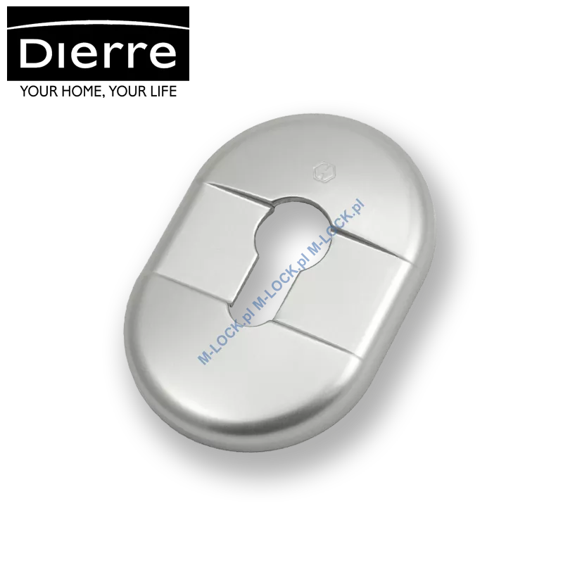 Dierre GIUGIARO, rozeta na wkładkę, (chrom matowy)