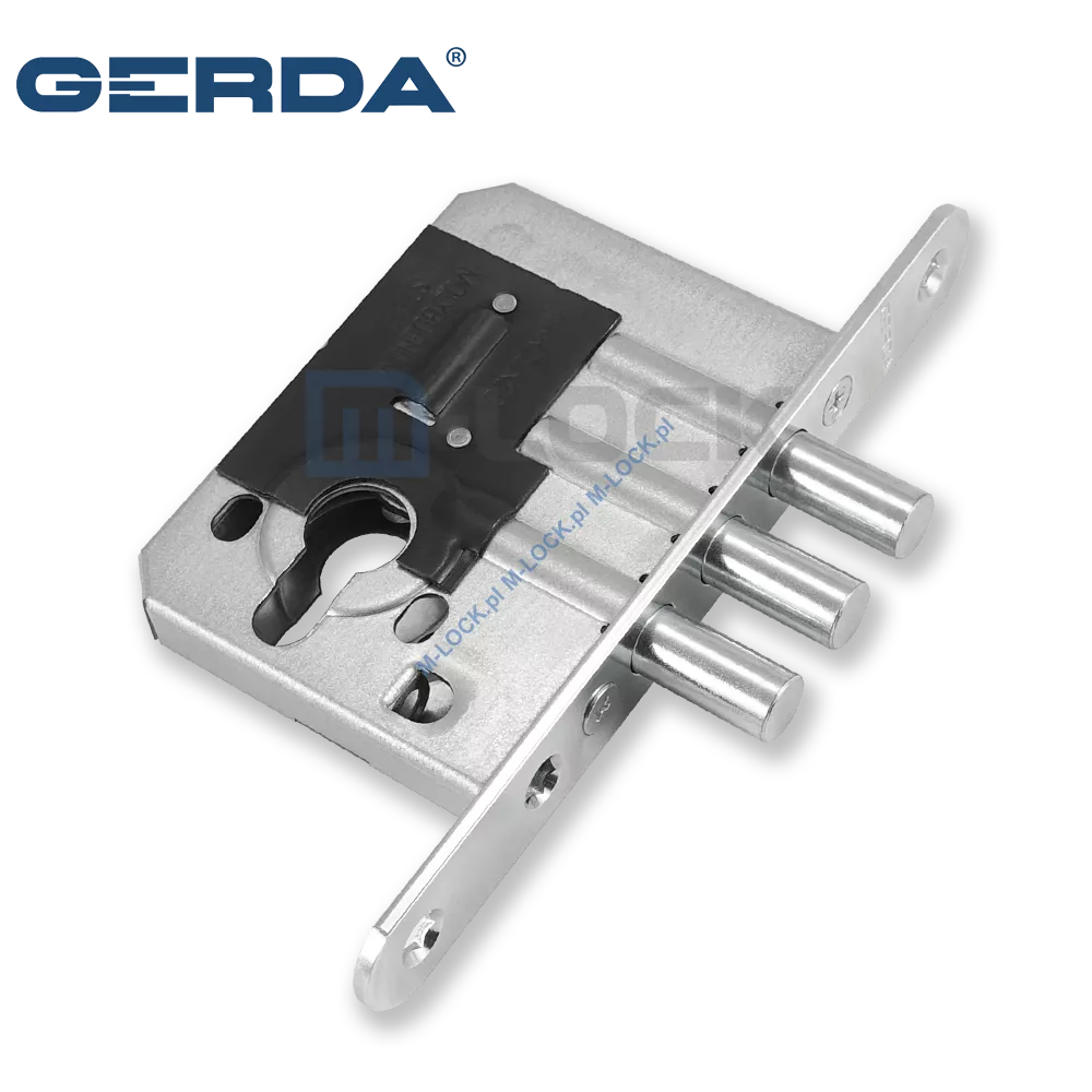 GERDA ZW-550N, zamek dodatkowy-wpuszczany