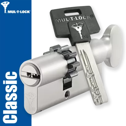 MUL-T-LOCK Classic 31/40G4ZN (71 mm), wkładka patentowa z pokrętłem