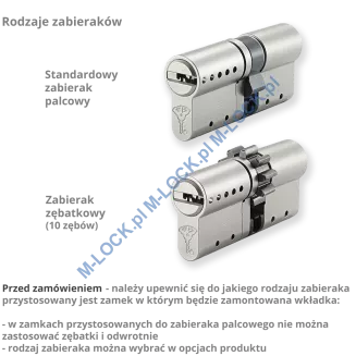 MUL-T-LOCK MTL 400 Modular / Classic PRO 40/45NN (85 mm), wkładka patentowa - 5