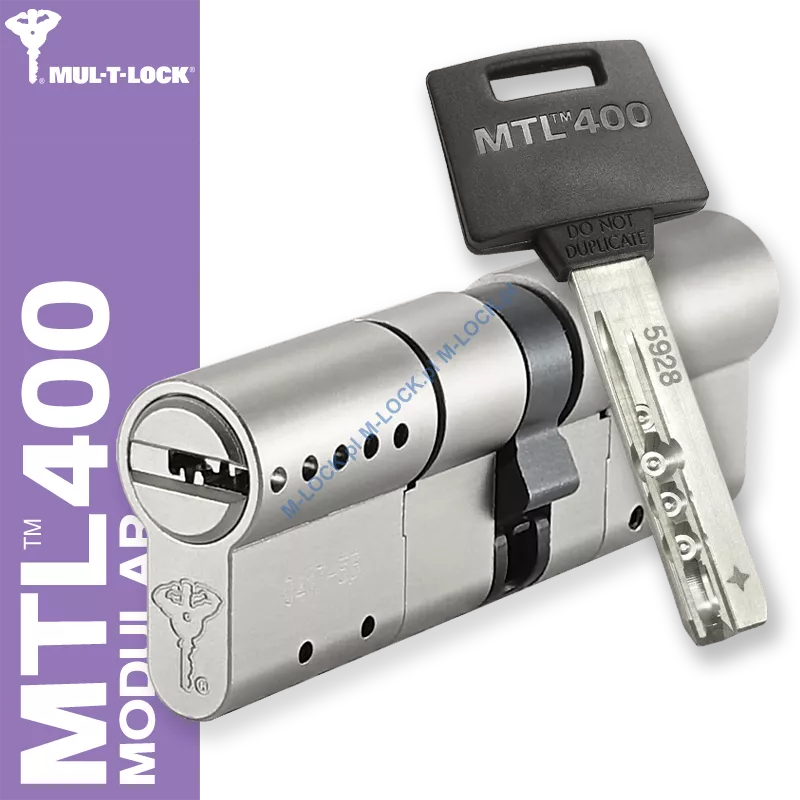 MUL-T-LOCK MTL 400 Modular / Classic PRO 40/45NN (85 mm), wkładka patentowa