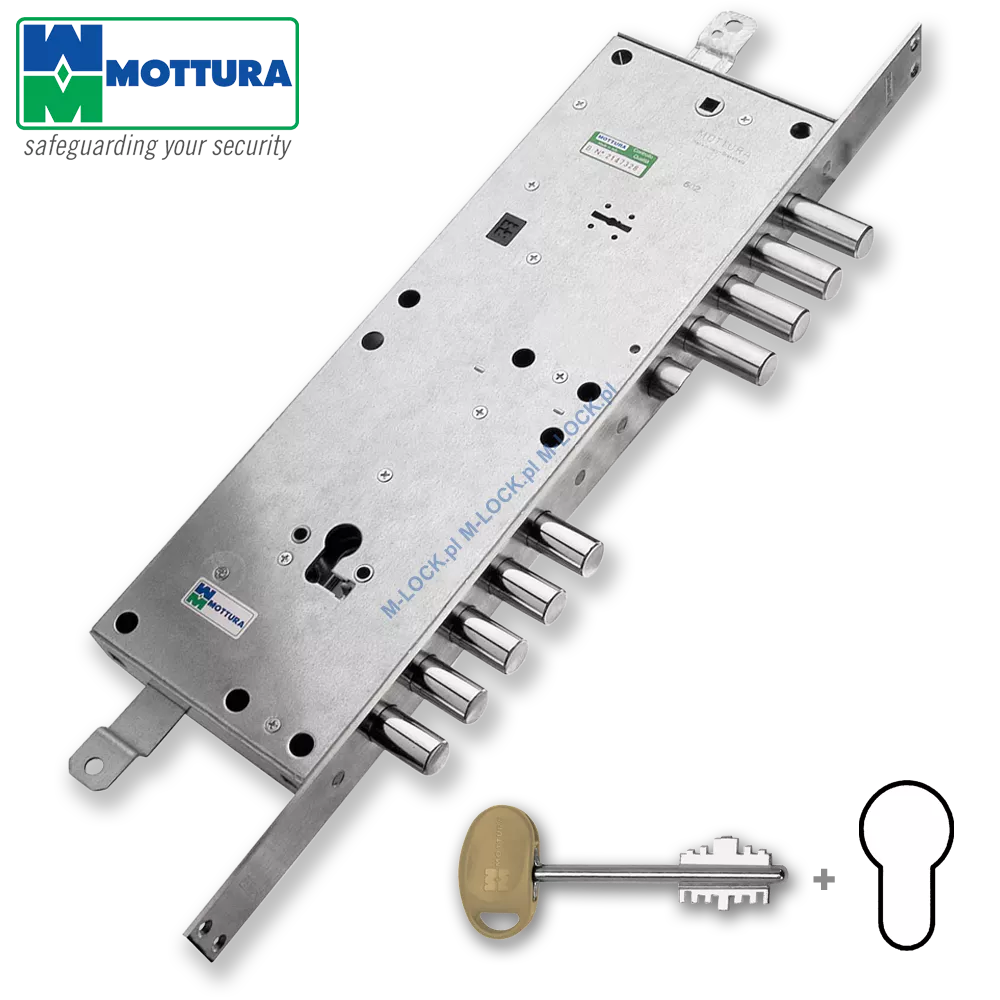 MOTTURA 54.784 zamek centralny-rozporowy, dwusystemowy (zależny)