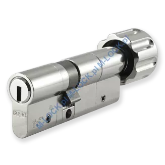 KESO 10RS Omega 35/50G1NN (85 mm), wkładka patentowa z gałką - 2