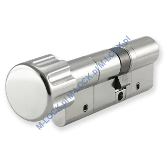 KESO 10RS Omega 35/50G1NN (85 mm), wkładka patentowa z gałką - 3