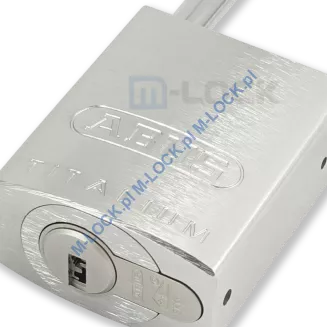ABUS-86TI-45/HB80 TITALIUM / kłódka z wkładką ABUS D10PS - 4