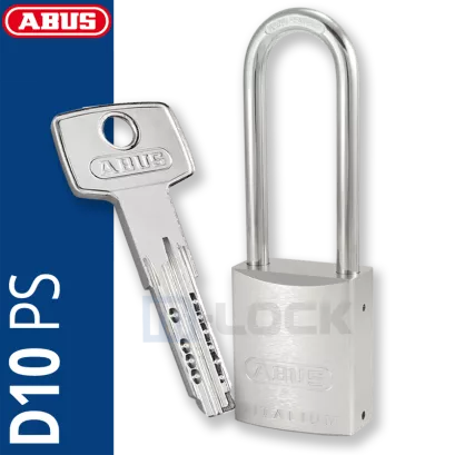 ABUS-86TI-45/HB80 TITALIUM / kłódka z wkładką ABUS D10PS