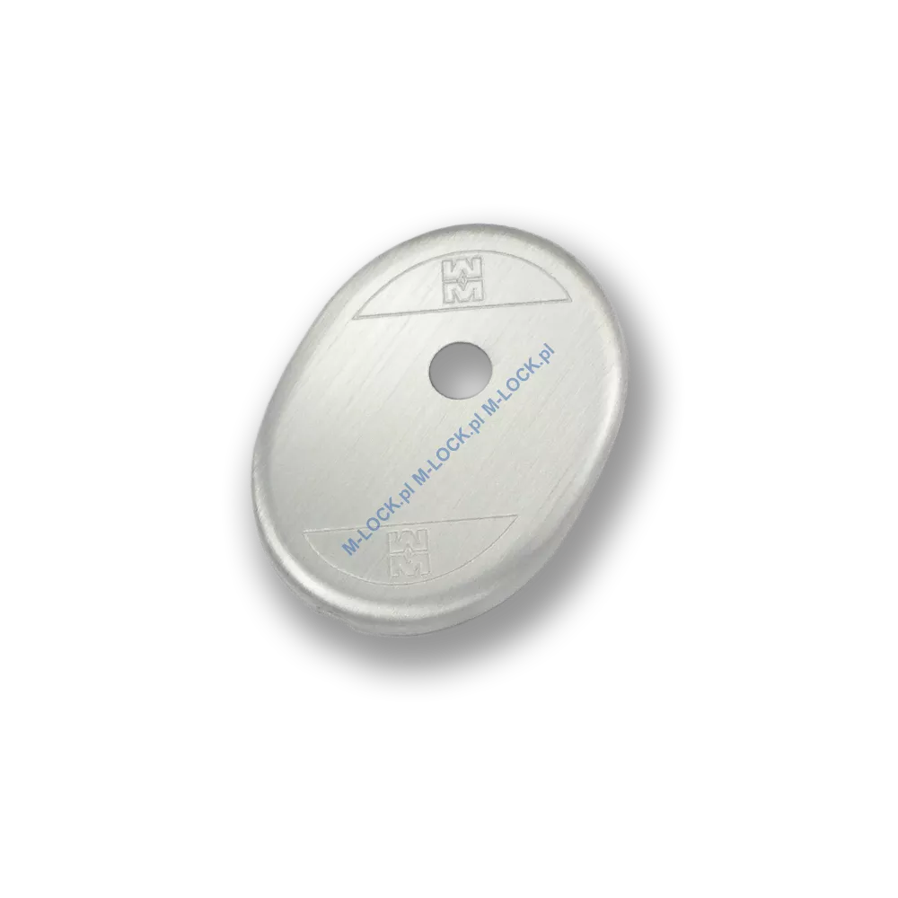 Szyld MOTTURA 95.322CS, chrom szczotkowany