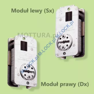 MOTTURA Nucleo Compact 56, moduł kluczowy do drzwi Gardesa - 2