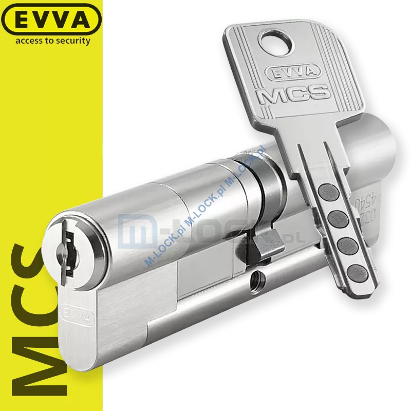 EVVA MCS 51/56NN (107 mm), wkładka patentowa
