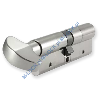 KESO 10RS Omega 45/45G2NN (90 mm), wkładka patentowa z pokrętłem - 3