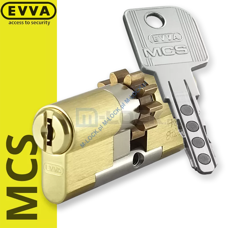EVVA MCS 31/41ZM (72 mm), wkładka patentowa