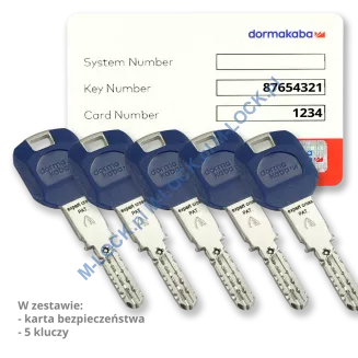 SECUREMME 7550XCS / DormaKaba EXPERT CROSS, kłódka hartowana - 2