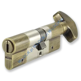 KESO 4000S Omega A.505 50/40G2NOG (90 mm), wkładka patentowa z pokrętłem - 2