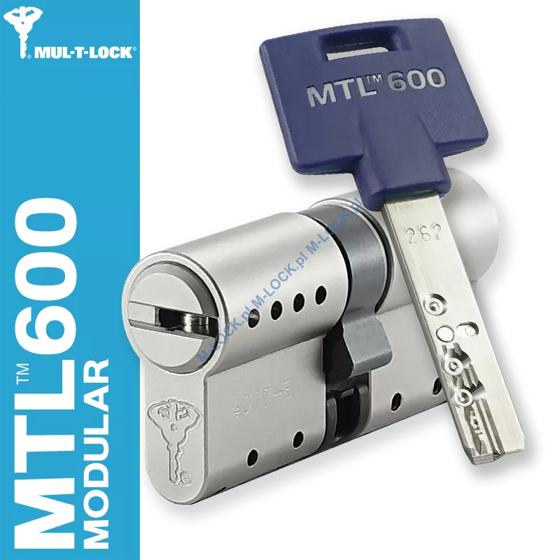 MUL-T-LOCK MTL 600 Modular / Interactive+ 31/31NN (62 mm), wkładka patentowa