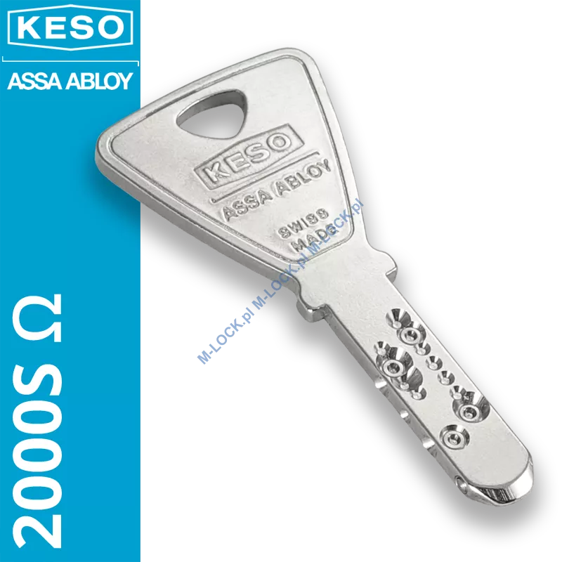 KESO 2000S Omega, dorobienie klucza do karty