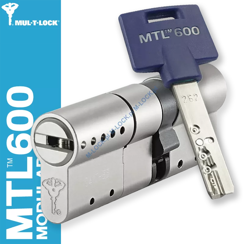 MUL-T-LOCK MTL 600 Modular / Interactive+ 33/48NN (81 mm), wkładka patentowa