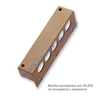 MOTTURA 30.427 zamek rozporowy na klucz typu POMPA - 2