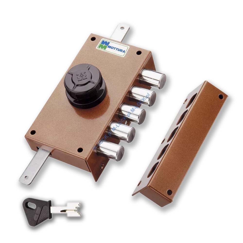 MOTTURA 30.427 zamek rozporowy na klucz typu POMPA