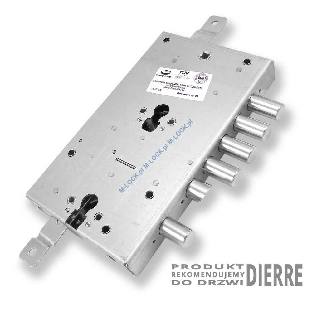Wymiana zamka centralnego-DWUKLUCZOWEGO w drzwiach Dierre (Warszawa)