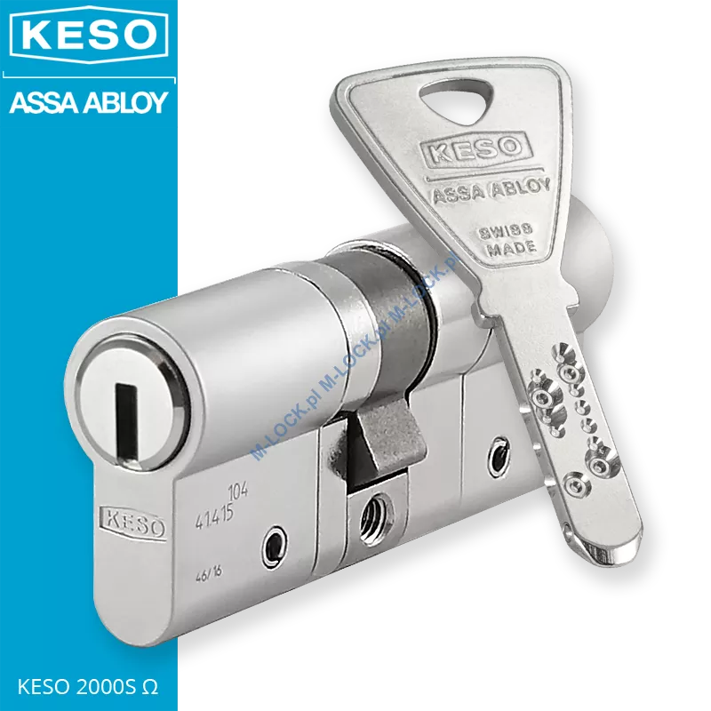 KESO 2000S Omega 35/40NN (75 mm), wkładka patentowa