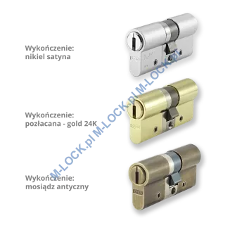 KESO 4000S Omega 40/50G2NN (90 mm), wkładka patentowa z pokrętłem - 7