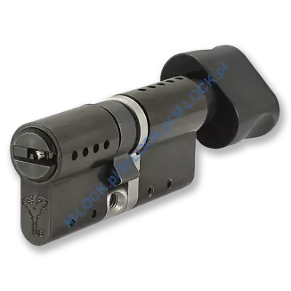 MUL-T-LOCK MTL 400 Modular / Classic PRO 31/40G2NB (71 mm), wkładka patentowa z pokrętłem - black nickel - 3