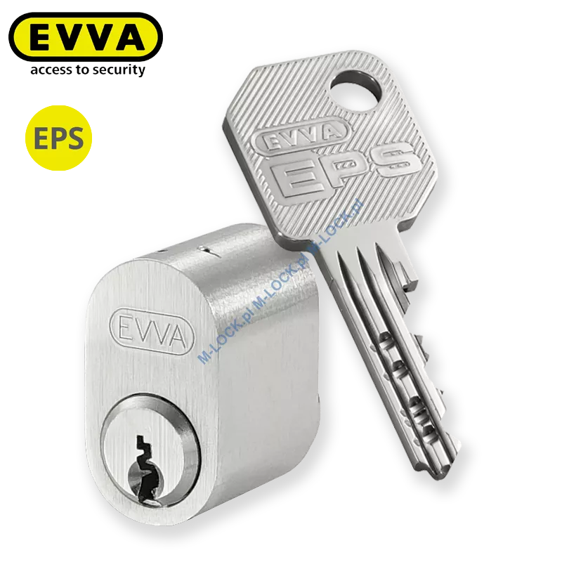 EVVA EPS 601N, cylinder owalny (skandynawski), zewnętrzny
