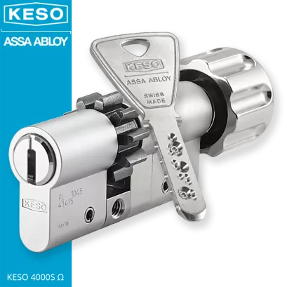 KESO 4000S Omega A.505 30/40G1ZN (70 mm), wkładka patentowa z gałką