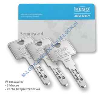 KESO 10RS Omega 35/85NN (120 mm), wkładka patentowa - 3