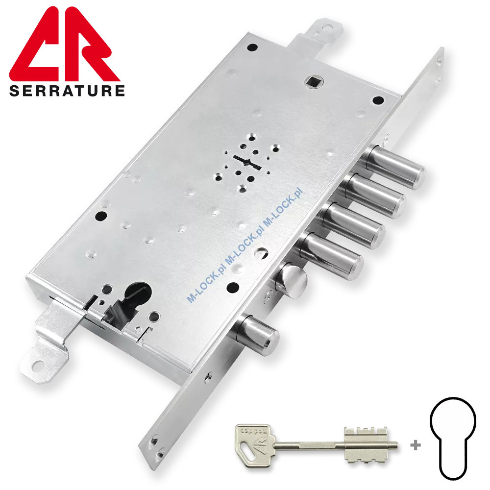 CR Serrature DUAL-51 zamek centralny-rozporowy, dwusystemowy