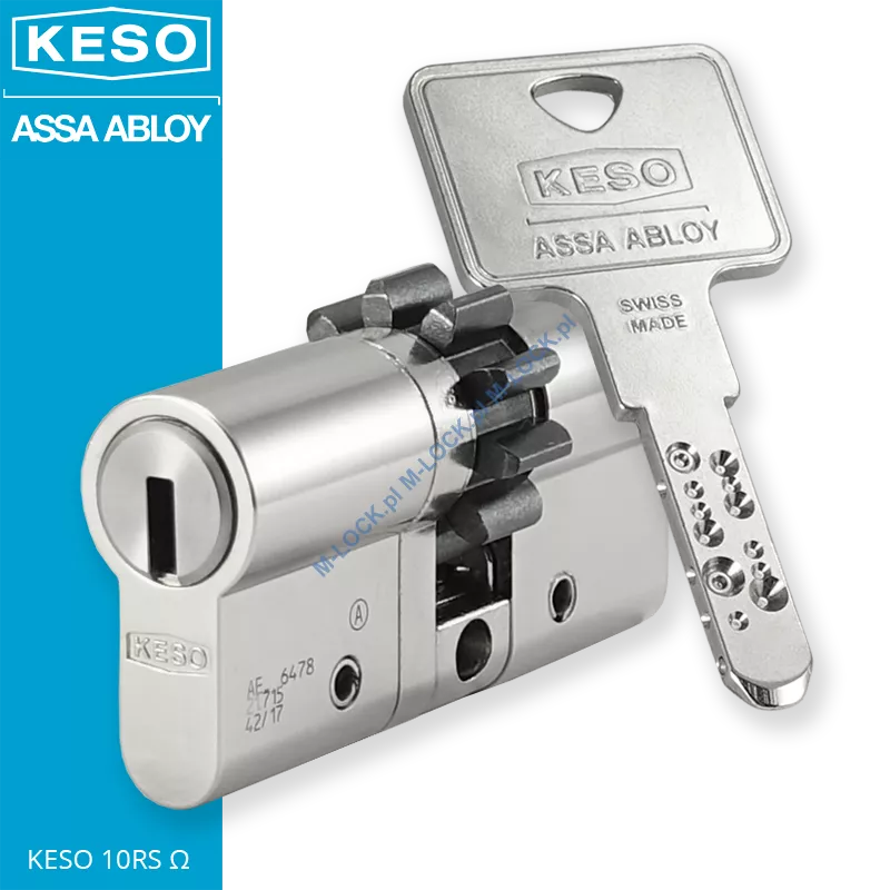 KESO 10RS Omega 30/35ZN (65 mm), wkładka patentowa