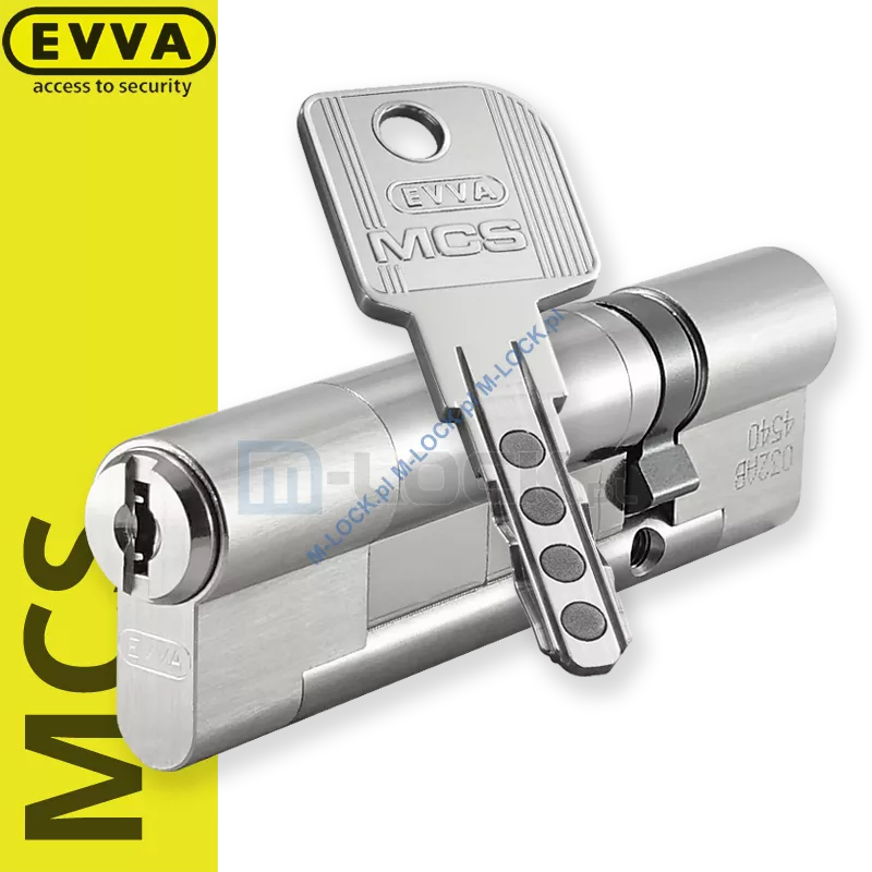 EVVA MCS 31/76NN (107 mm), wkładka patentowa