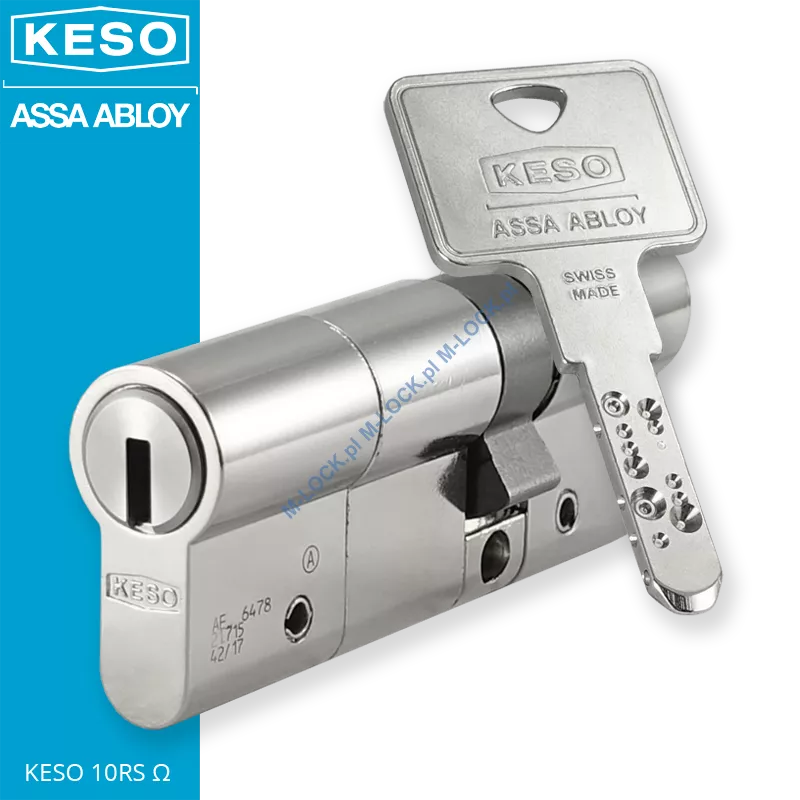 KESO 10RS Omega 30/50NN (80 mm), wkładka patentowa