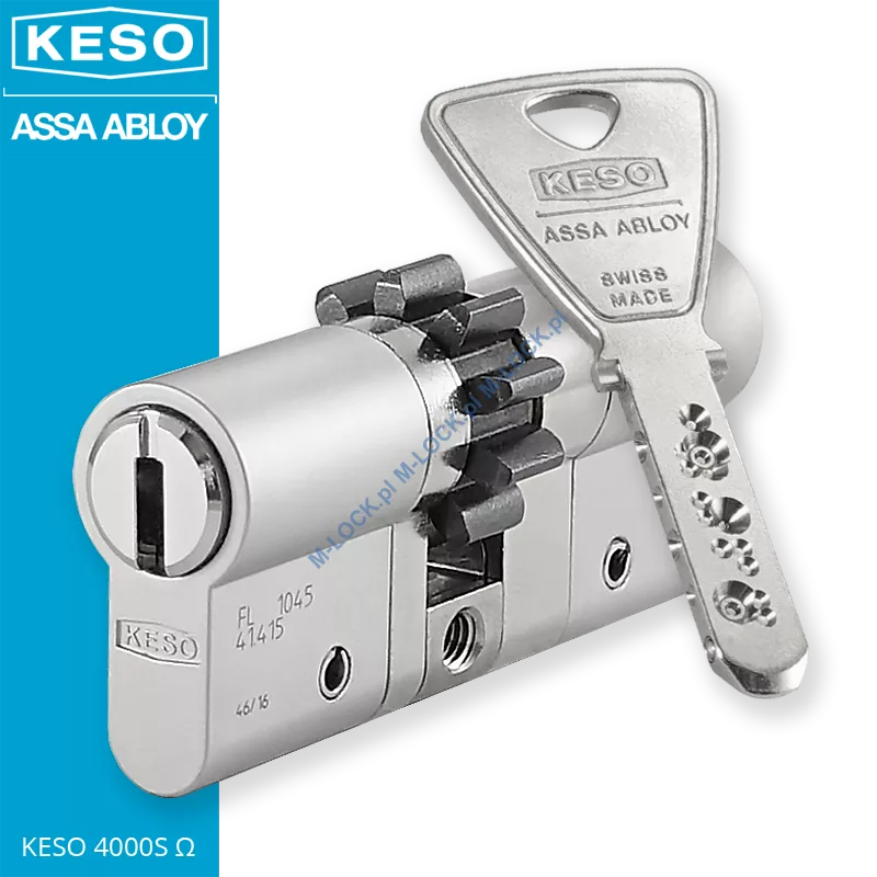 KESO 4000S Omega A.505 35/40ZN (75 mm), wkładka patentowa