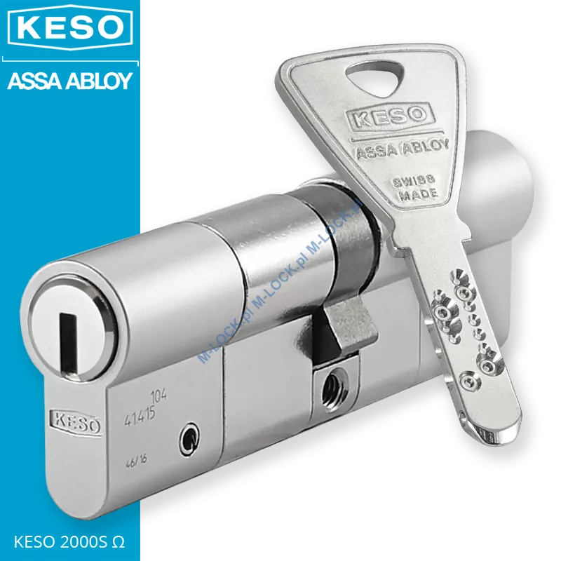 KESO 2000S Omega 45/60NN (105 mm), wkładka patentowa