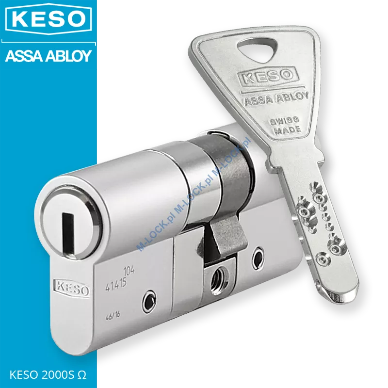 KESO 2000S Omega 30/40NN (70 mm), wkładka patentowa