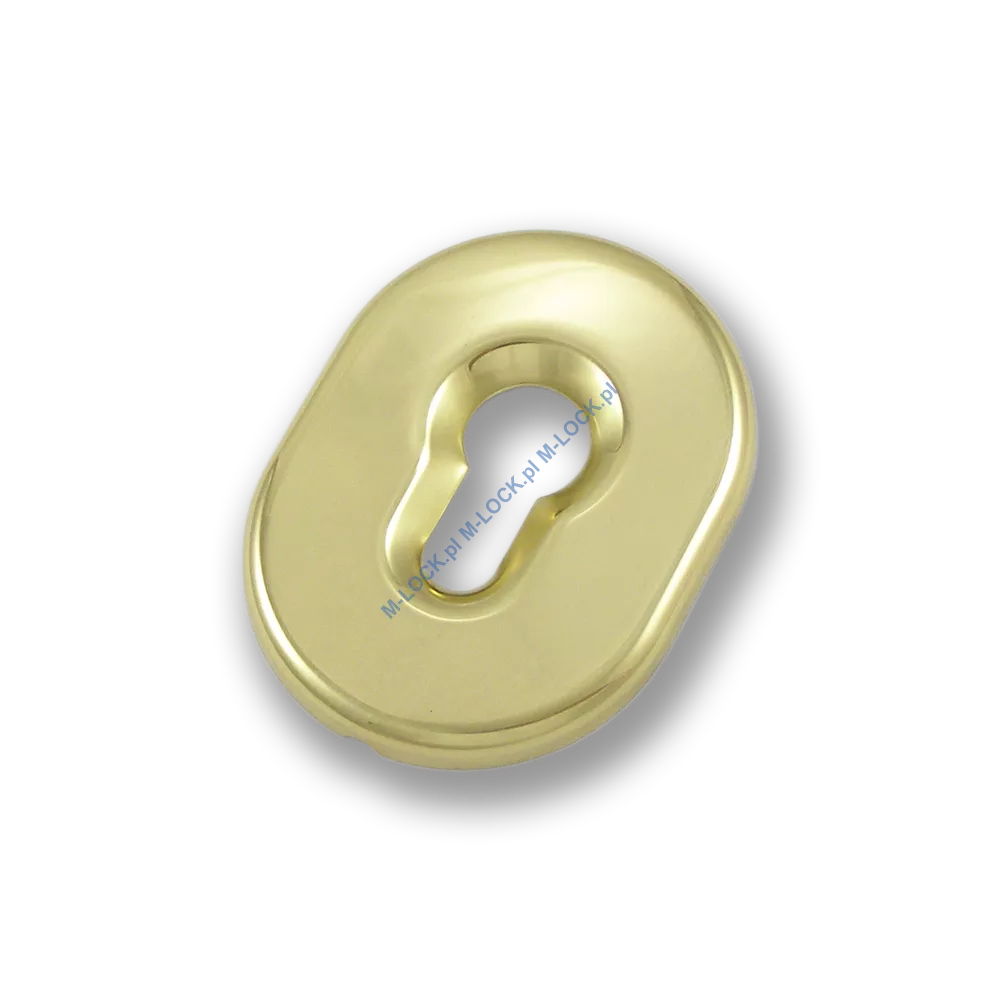 Rozeta na wkładkę AF-05R-OLV, mosiądz błyszczący