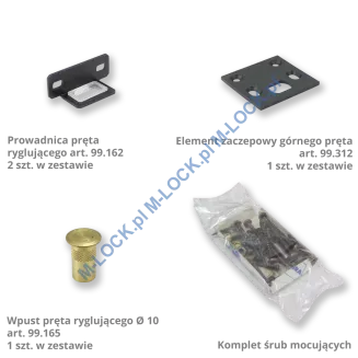 MOTTURA 35.372  blokada rozporowa na klucz typu POMPA - 5