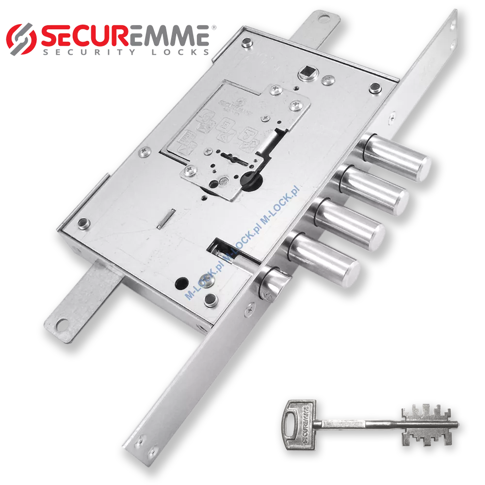 SECUREMME 2503.28N zamek centralny-rozporowy (z modułem kluczowym)