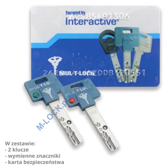 MUL-T-LOCK Interactive C10, kłódka hartowana - 2