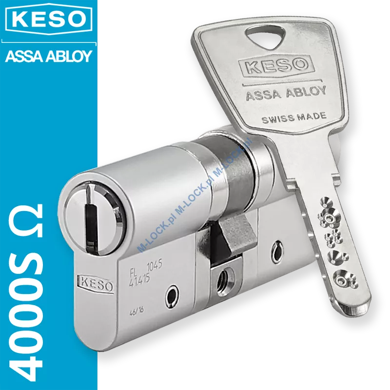KESO 4000S Omega 35/35NN (70 mm), wkładka patentowa