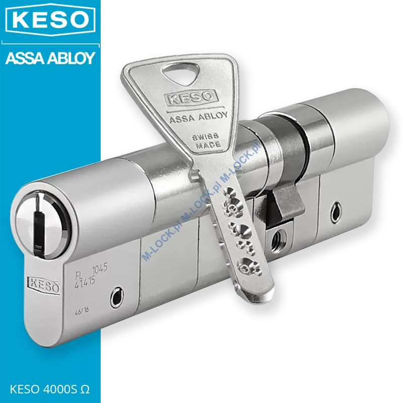 KESO 4000S Omega A.505 40/75NN (115 mm), wkładka patentowa