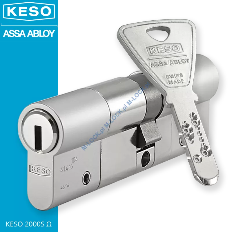 KESO 2000S Omega 40/60NN (100 mm), wkładka patentowa