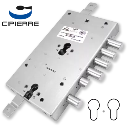 CIPIERRE 702.28N-1 zamek centralny-rozporowy do drzwi DIERRE