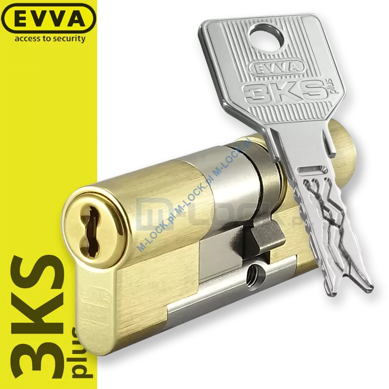 EVVA 3KSplus 31/46NM (77 mm), wkładka patentowa